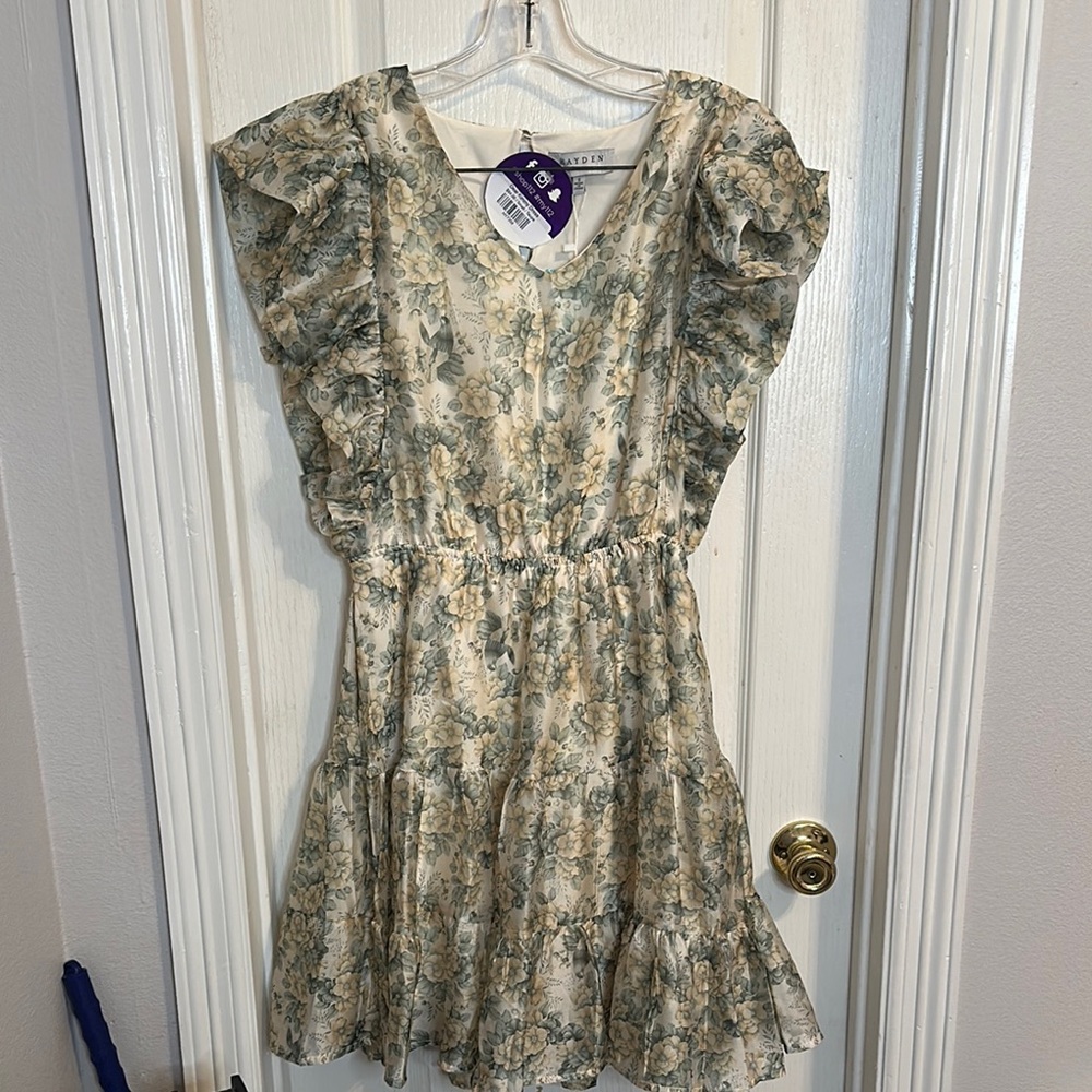 Floral Ruffle Dress